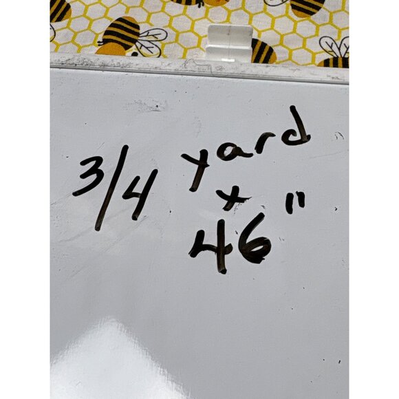 Joann Bee Cotton Cotton Fabric - 3/4 yardx46" Sewing Quilting - Picture 5 of 6